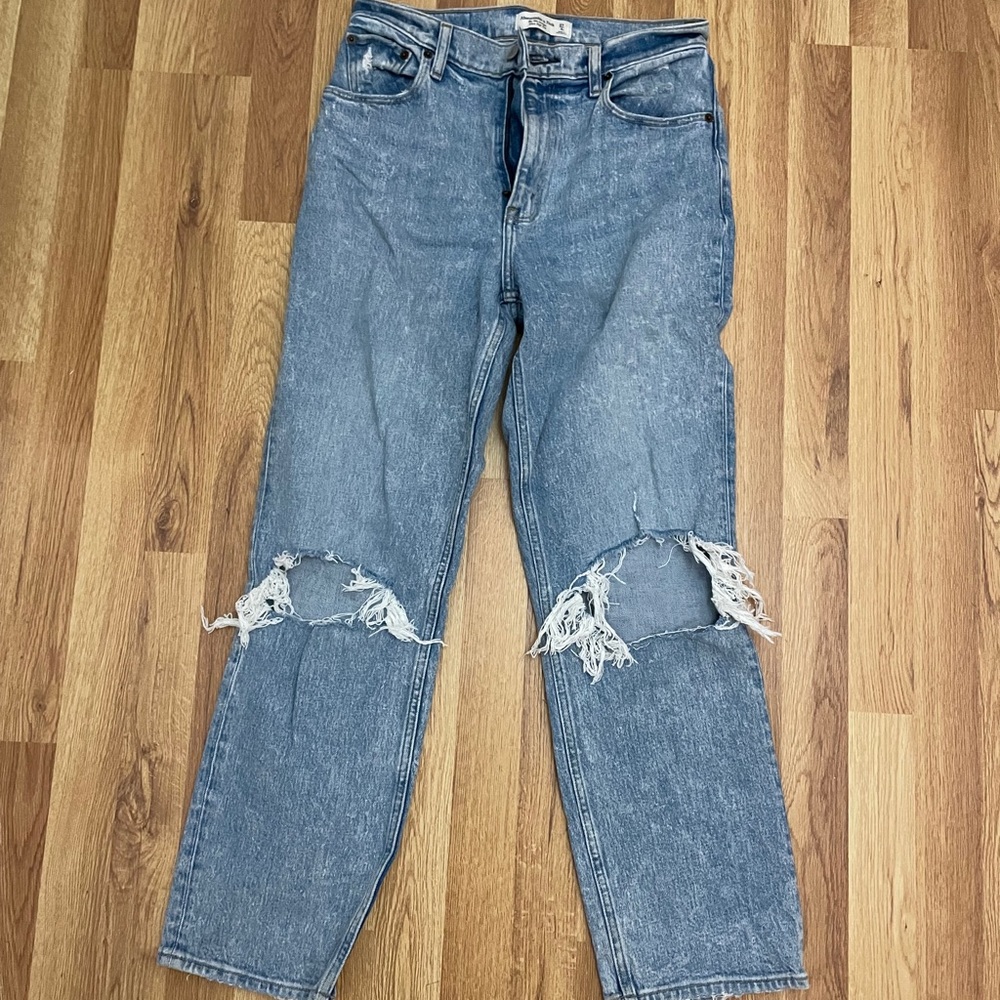 Abercrombie and fitch 90s straight Jean